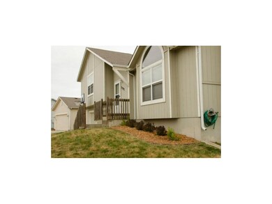 New landscape by front entry.