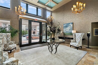 Formal updated lobby at Fall Line.