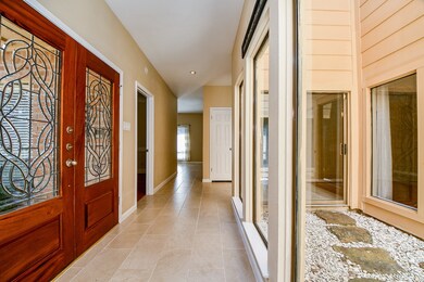 Tile floors throughout the entrance!