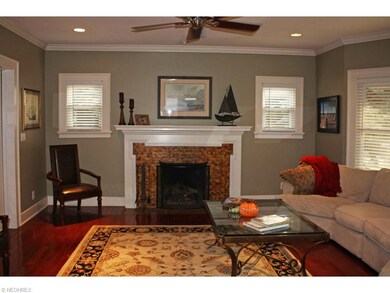 Living Room with Gas Fireplace and Full Walk-in Bay.
