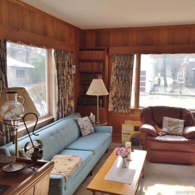 First floor Family Room with picture windows