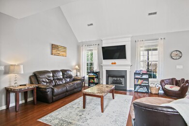 Vaulted Ceiling Living Room