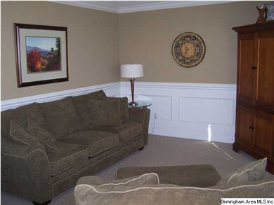 This is the family room you walk into from front d