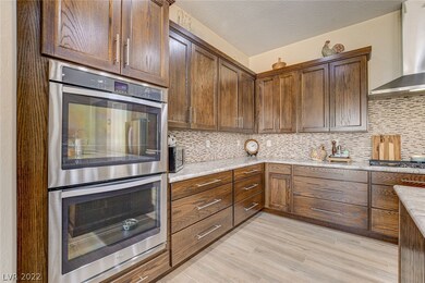 This kitchen is a dream with upgraded granite coun
