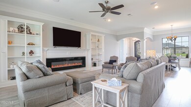 LED fireplace