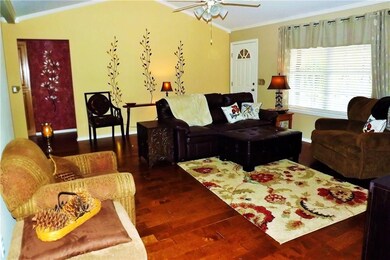 Spacious living room.