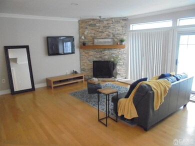 LIVING ROOM WITH BEAUTIFUL HARDWOOD FLOORS