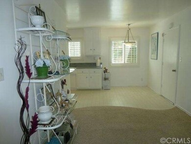 This large space off the kitchen eating area could