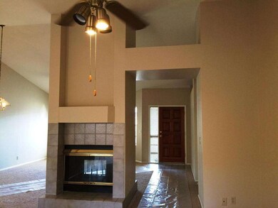 Vaulted Ceillings _ 2 way fireplace