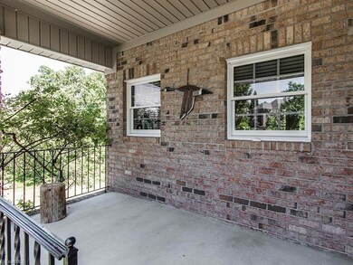 Front covered porch for sitting and enjoying morning coffee.