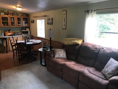 Living room dining area