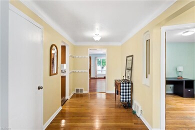 Space leading into kitchen and family room off liv