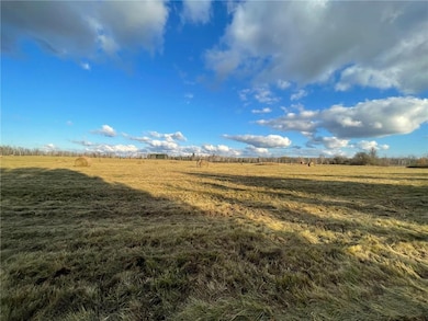 View of grassy yard with a rural view