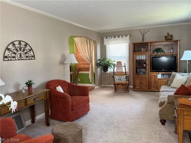 Generous living room