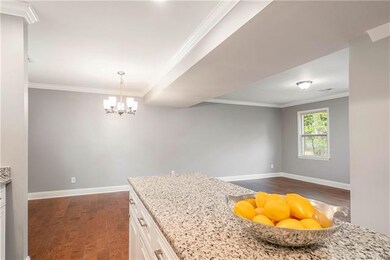 Open floor plan is made for entertaining