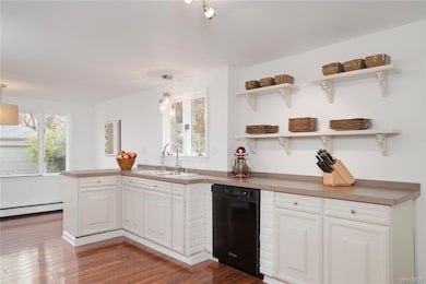 FRESHLY PAINTED KITCHEN