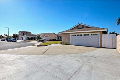 Large and convenient concrete RV pad