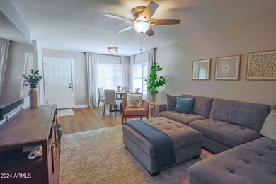 Living Room and Dining Area