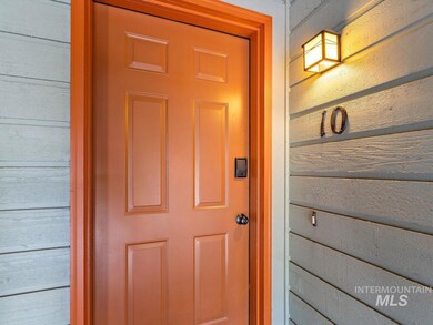 Doorway to property