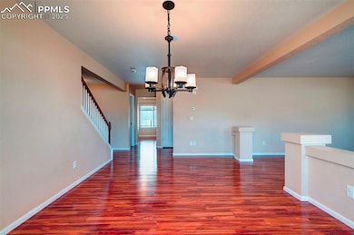 from dining area facing the office