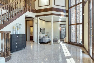 Another view of the gracious entry