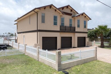 View of property exterior with stucco siding, a g