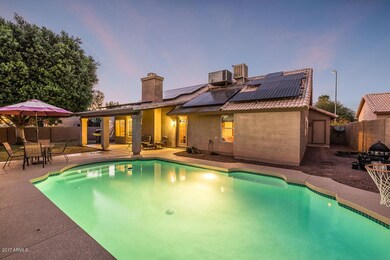 BACK YARD AND POOL