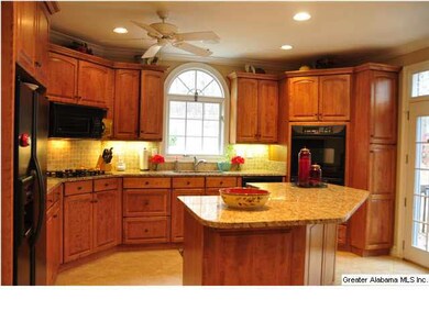 Spacious Chef's dream Kitchen with island, two pan