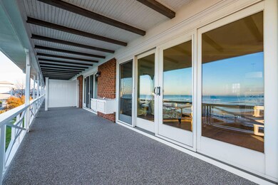 Ocean Side Covered Porch