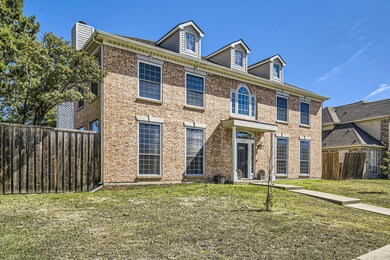View of front of home with a front yard