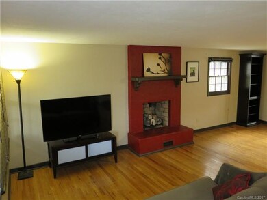 Wood floors, open concept