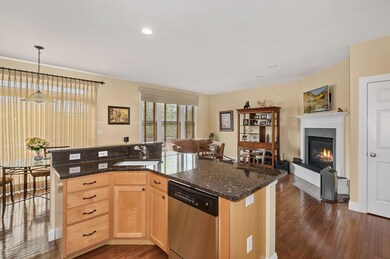 Kitchen Overlooking Family Room
