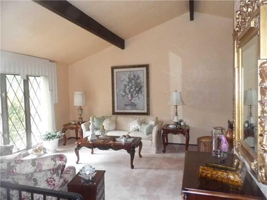 Living Room. VAULTED CEILING, CUSTOM WINDOW TREATM