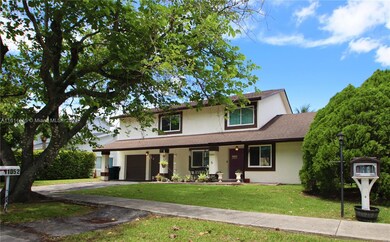 Beautiful front view of the home.