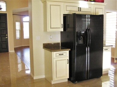 Cabinets Around the Frig