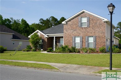 Side view with 2 car garage and corner lot