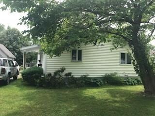 rear of the house