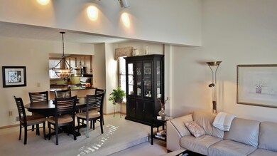 Living Room into Dining Area