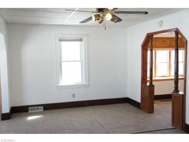 living room, viewed from fireplace.