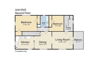 Upstairs Unit. Current rent $1,050.00.