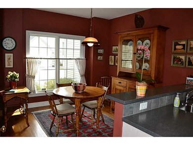 Kitchen. Sunny breakfast nook