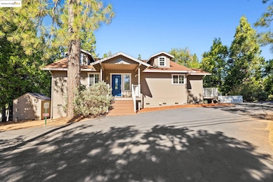 View of front of house with crawl space