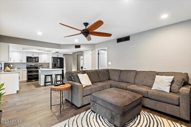 Family room to kitchen