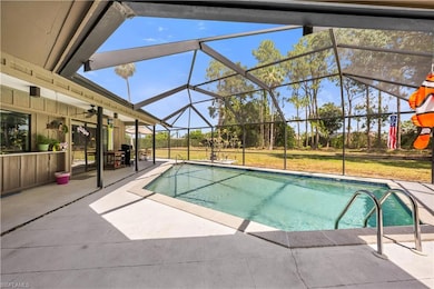 Swimming pool featuring a patio area