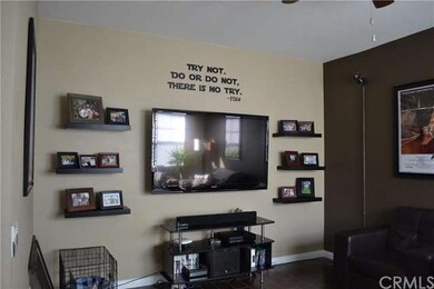 Separate family room downstairs.