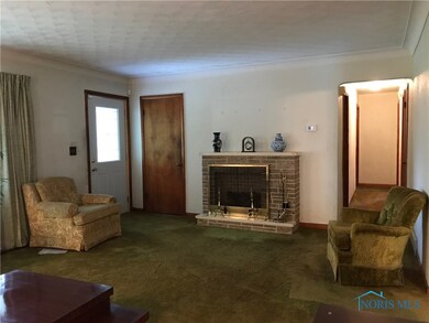 Living Room with Electric Fireplace