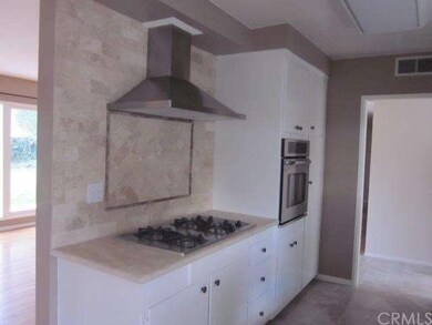 Travertine Backsplash