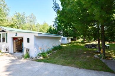 Attached garage - back yard