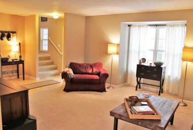 living room looking toward the door