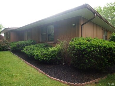 Rear of house